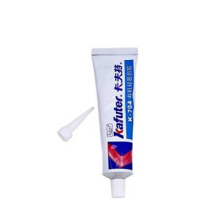 Black/White RTV Silicone Sealant High Temp Temperature Resistant Glue Insulation Adhesive 45g 704 704B for Electronic Components