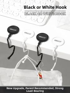 Removable No-adhesive Portable Bag Hook
