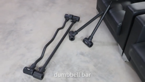 Fitness equipment dumbbell converter detachable barbell kettlebell handle portable strap