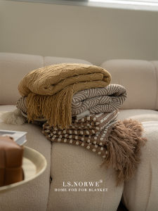 Khăn Trải Giường Phong Cách Nhật Bản Đơn Giản Thanh Lịch Màu Nâu Cà Phê Khăn Trải Giường Khách Sạn Nhà Trọ Phòng Mẫu Máy Lạnh Văn Phòng Khăn Trải Giường