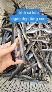 KHÔ CÁ KÈO size đại - Khô loại ngon lạt không mặn chiên không bể bụng--ĐẠI NGƯ