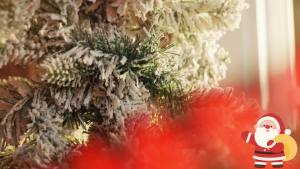 Boao 2 Rolls 2.5 Inch Wide Red Black Buffalo Plaid Ribbon Christmas Wrapping Ribbon Wired Edge Burlap Check Ribbon Gingham for Christmas Wreath Tree Gift 39.3 ft