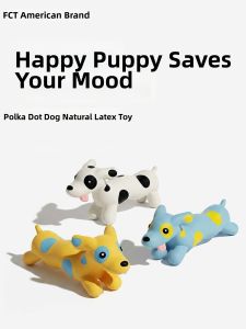 FCT | Durable Squeaking Teeth Grinding Toy for Small Medium Large Dogs