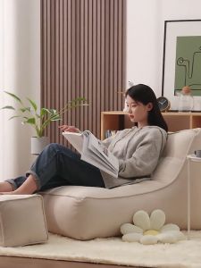 【Ready Stock】Full set sofa Lazy sofa Bean Bag Net Red Tatami Girl Small apartment Balcony Dormitory Sleeping room Creative sofa Single person Small family Bedroom Small sofa Floor lazy chair Valentines Day Gift Sofa malas 懒人沙发