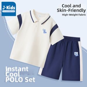 JKIDS | Summer Light Boys Polo Shirt Set Casual Sportswear