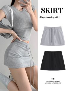 ZUKUN | Summer Casual Hoodie Skirt Sporty Short Skirt