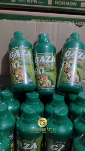 Pupuk Cair GAZA RAJAVIT 500ML Penambah Anakan Padi Pemacu Pertumbuhan Tunas Baru Penyubur Tanaman Padi Sawah Pupuk Perangsang Batang dan Pelebat Anakan Solusi Panen Padi Lebih Melimpah dan Menguntungkan
