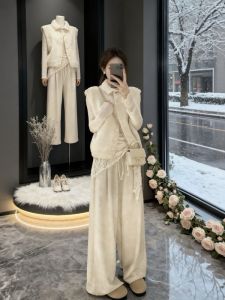 CHANGTONG | Relaxed Style Fashionable Vest Top Pant Set