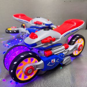 Đồ Chơi Xe Máy Biến Hình Điện Tử Cho Trẻ Em Quà Tặng Cho Bé Trai Và Bé Gái Đồ Chơi Mô Phỏng Đồ Chơi Xe Máy Xoay Cho Trẻ Em Từ 1-2-3 Tuổi
