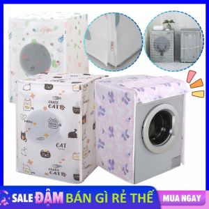 Áo Bọc Trùm Máy Giặt Chất Liệu PEVA Cao Cấp Chống Bụi Chống Thấm Nước - Tấm Phủ Máy Giặt - Vỏ Bọc Máy Giặt Hàng Đẹp
