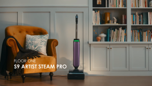 Tineco Floor One S9 Artist Steam Pro (Purple) 230°C HyperSteam Layflat Wet Dry Vacuum Cleaner | 110 mins Runtime | 25kPa