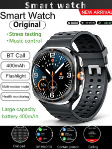 Đồng Hồ Thông Minh AMOLED Dành Cho Nam Hỗ Trợ Gọi Điện Không Dây GPS Theo Dõi Thể Thao Sức Khỏe Tương Thích Android iOS - Màn Hình 1.52 Inch RAM 256MB