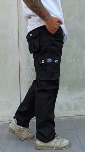Celana Cargo Panjang Pria Dewasa Reguler Fit Gombrong Standar Bahan Cotton American Twill