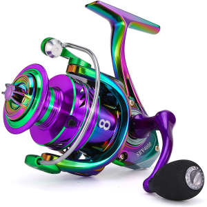 Bepergian Dengan Warna -warni Reel Pancing 8bb Ringan Gulungan Trolling Pemintalan Yang Sangat Kuat