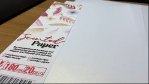 Magic photo QUAFF A4 size Pearl Scent Scented Paper 180GSM White (20sheets/pack)