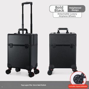 Professional Rolling Makeup Case Organizer