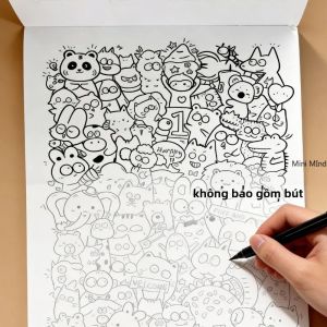 Bộ Sách Tô Màu Graffiti Giải Tỏa Căng Thẳng Vui Nhộn - 16 Mẫu Nghệ Thuật Độc Đáo Để Thể Hiện Sáng Tạo Và Thư Giãn - Quà Tặng Nghệ Thuật Lý Tưởng