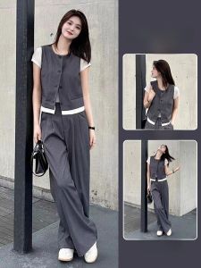 Bộ Đồ Vest Công Sở Thời Trang Cỡ Nhỏ Hai Mảnh Mới 2025 Bộ Quần Áo Công Sở Phong Cách Cao Cấp Có Áo Vest Và Áo Vest