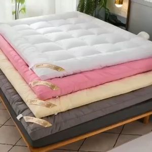 GMSHOP 100cm/150cm/180cm Tatami Mattress Extra Thick Foldable Soft Mattress Topper For Children And Adult