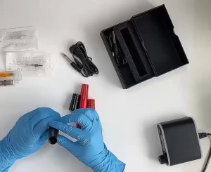 Oem เครื่องสักโรตารี Shader Liner RCA มอเตอร์สักปากกาแบบพกพาพร้อมคลิปสำหรับ Tattoo Salon เครื่องสักคิ้ว