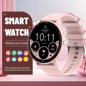 New Heart rate SmartWatch Women Men Full Touch Screen Bluetooth Call Waterproof GPS Sports Fitness Tracker For Android IOS 2025