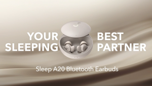 Soundcore Sleep A20 Sleep Earbuds with Enhanced Comfort with Noise Blocking Small in Design