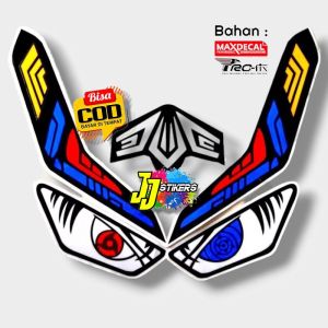 Stiker Cutting Lampu Alis Motor Vario New 125 150cc
