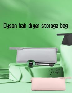 Travel Storage Bag for Dyson Supersonic Hair Dryer HD15 HD08 HD03Dustproof Case Travel Pouch for Dyson AirwrapWaterproof Magnetic Sleeve Case for Dyson Airstrait HT01 Care Tools