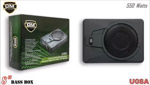 สินค้าดีคุ้มราคา!! เบสบ๊อกซ์ ซับบ๊อกซ์ SUBBOX BASSBOX ยี่ห้อ DM รุ่น U08A เบสบ๊อก 8นิ้ว ซับสำเร็จ ตู้สำเร็จ แอมป์แรง เบสหนัก สินค้าพร้อมส่งทันที