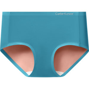 CarbinKoneer | CarbinKoneer Ladies Seamless Modal Antibacterial Triangle Panties Mid Waist Briefs Underwear Comfortable Short Shorts For Women