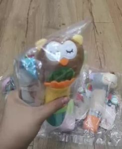 Baby Rattle Ring Bell Toys Plush Toddler Early Education Newborn Toys For Baby With Bells Sound Toys