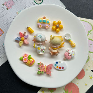 Original Cute Bubble Dimoo Shoe Accessories DIY Crocs Decorative Shoe Buckles Adorable Animal Design High Quality Shoe Parts