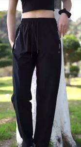 กางเกงขายาวผ้ายืด 5XL สีพื้น กางเกงขายาวผู้ชายสไตล์เกาหลี ซิปข้างสี การซ่อมสำหรับน้ำเต้น ใส่สบาย เท่ใส่ ราคาที่สมบูรณ์