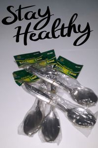 SENDOK SAMA GARPU MURAH Stainless  ANTI KARAT HARGA PER 1ls (12pcs)