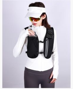 Chạy Đi Bộ Đường Dài Ba lô vest đi xe đạp ngoài trời Túi đựng nước Nhẹ Giá để điện thoại vật đựng chai nước