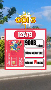 SIM 4G Local Data Ưu Đãi Giá Cực Rẻ - 12A45F – 12A69 – 12A79 – 12A89F | Sóng Mobifone Kết Nối Ổn Định – Lướt Web Chơi Game Cực Mượt | FREESHP - CHƯA KÍCH HOẠT