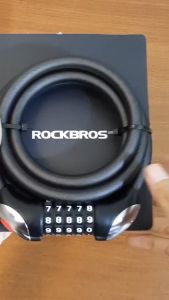 Kunci Nomer Gembok Sepeda RKS531-1 / RKS531 Hitam Bicycle Lock Ring 5 Digits Password 120 c Code Anti Maling Nomor MTB Angka Roadbike Sepedah