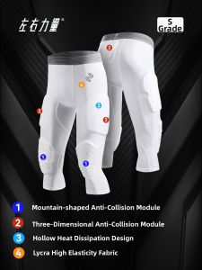 LEFIGHT | Impact Protective Knee Guard Tight 3/4 Pants