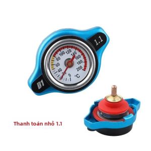 OUHOE | Nắp Tản Nhiệt Xe Máy Ô Tô 0.9Bar 1.1Bar Đầu Lớn Đồng Hồ Đo Nhiệt Độ Nước Phụ Kiện Tiện Ích An Toàn