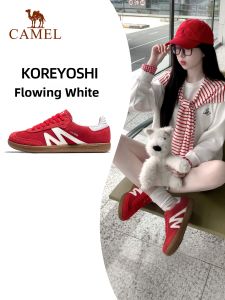 CAMEL | Giày Sneaker Đôi Phong Cách Retro Chống Trượt