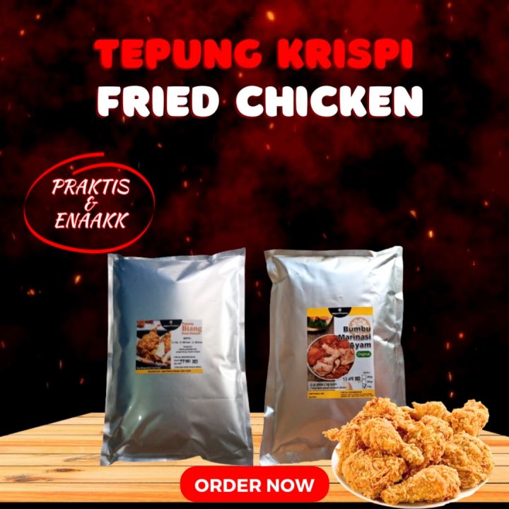 Bumbu Marinasi Fried Chicken Spicy 250 Gram Lazada Indonesia