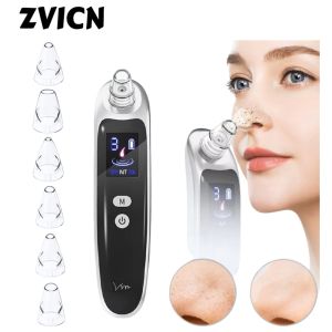 Máy Hút Mụn Và Mụn Cám Điện Tử ZJM0001 Sạc USB Tích Hợp Chức Năng Massage Rung