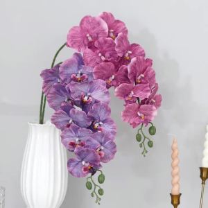 Vòng Hoa Giả Lan Hồ Điệp Long Branch Trang Trí Nhà Cửa Rèm Cửa Đám Cưới Giáng Sinh Tự Làm Quà Tặng Ngày Valentine