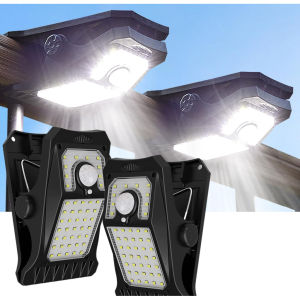 Clip Solar Lights Outdoor Motion Sensor Light Wall Lights 3 Modes Wireless IP65 Waterproof Solar Lights