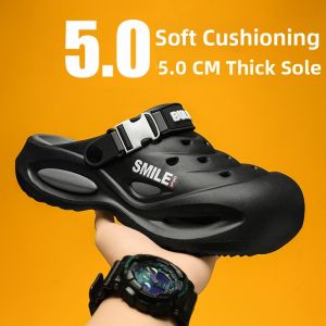 SHENGPAIGEZU | Thick Sole Slip-resistant Mens Clogs