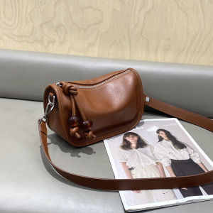 SIFULUN | Summer New Real Leather Crossbody Bag Soft Cowhide Wide Strap Simple Design For Casual Use