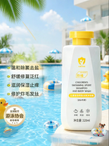 ORGINESE | Chlorine Removal Childrens Shampoo and Body Wash for 3-12 Years Old