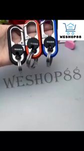 WESHOP88 1PC Mens Car Key chain Anti-Loss Car Key Holder Mens Fashion KeyChain