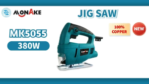 MONAKE German Tool Mesin Jigsaw Gergaji Triplek Potong Kayu Listrik Jig Saw Machine