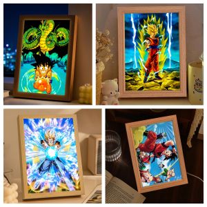 Bandai | Animated Character Dragon Ball Printing Painting Room Decoration LED Lights Christmas and Birthday Gift Lights